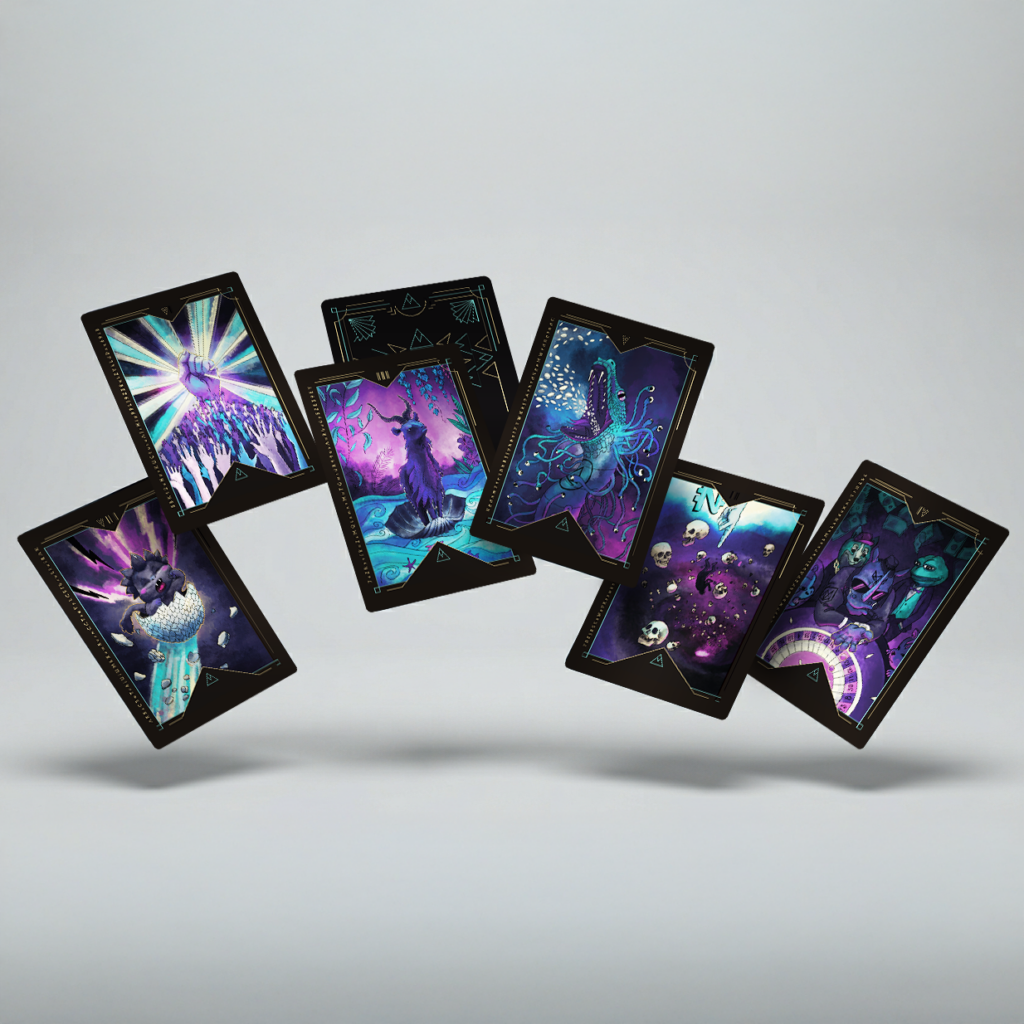 jeu carte illustré carte magic